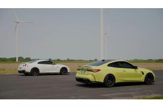 BMW M4 Competition vs Nissan GT-R. Ποιό είναι ταχύτερο στα 400m;