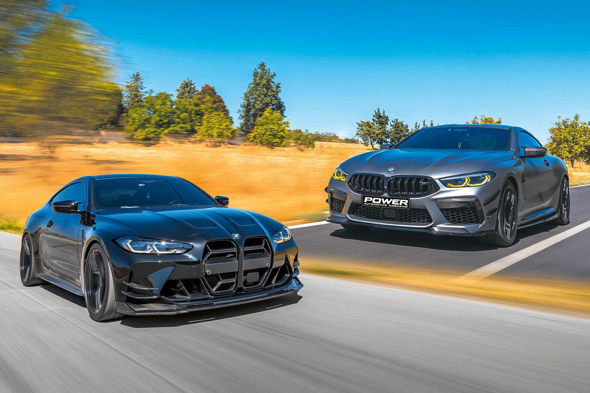 Power Tests  BMW M4 Competition G82 700Ps Vs M8 Competition F92 800Ps 