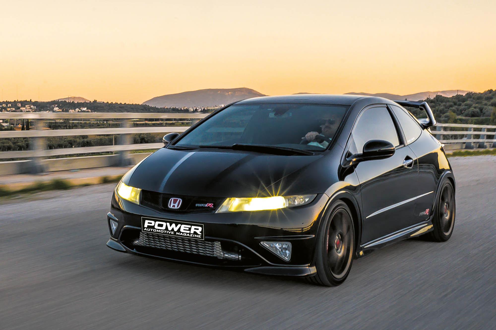 Power Tests  Honda Civic FN2 Type-R Turbo 450Ps 
