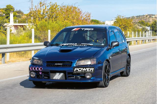 Toyota Starlet Glanza EP91 1.3T 263wHp