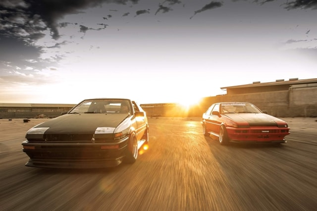 Toyota Corolla AE86 Trueno x 2