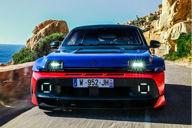 Δείτε το Renault 5 Turbo 3E να καίει λάστιχα [+video]