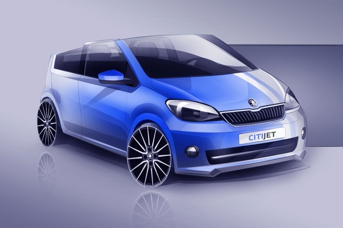 Skoda Citijet από σπουδαστές της Skoda