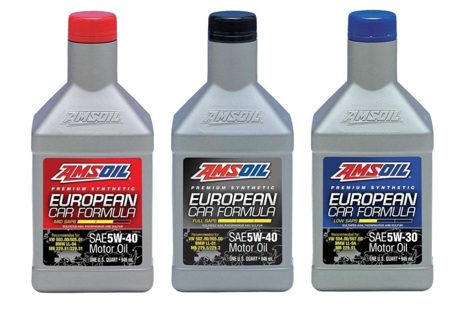 AMSOil - European Car Formula 5W-30 & 5W-40