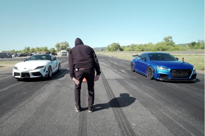 Toyota GR Supra VS Audi TT-RS