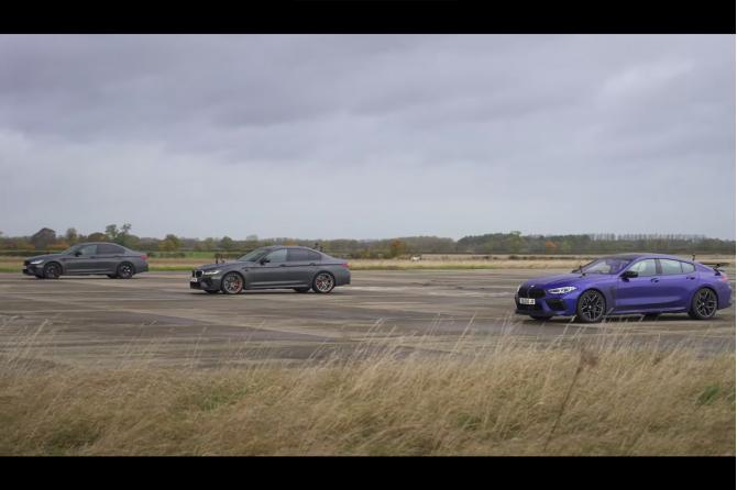 BMW M5 CS VS M5 Competition VS M8