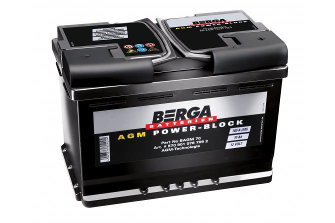 Berga - μπαταρίες