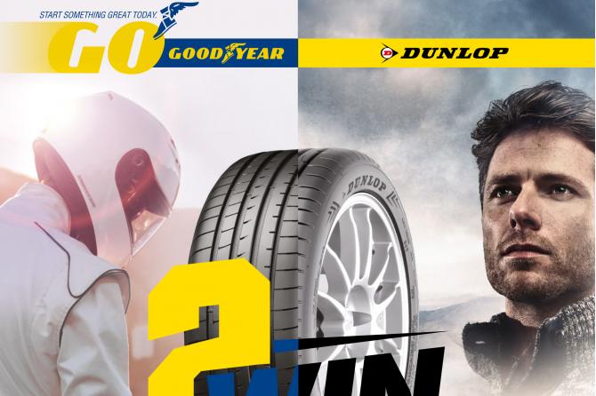 Goodyear 2Win και Dunlop 2Win!