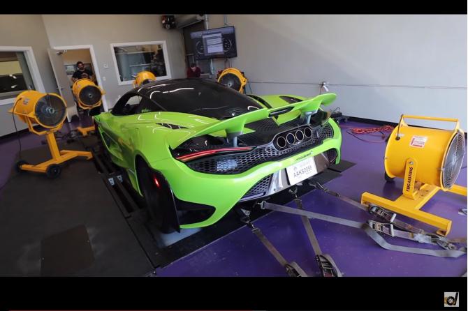 McLaren 765LT VS 720S dyno run!