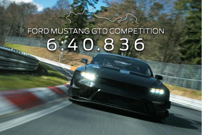 Ford Mustang GTD Competition: Πήρε πίσω τον αμερικανικό θρόνο στο Nürburgring με 6:40,835 