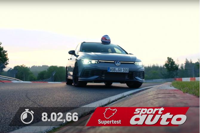 Το VW Golf GTI Clubsport 45 κάνει 8:02.66 στο Ring