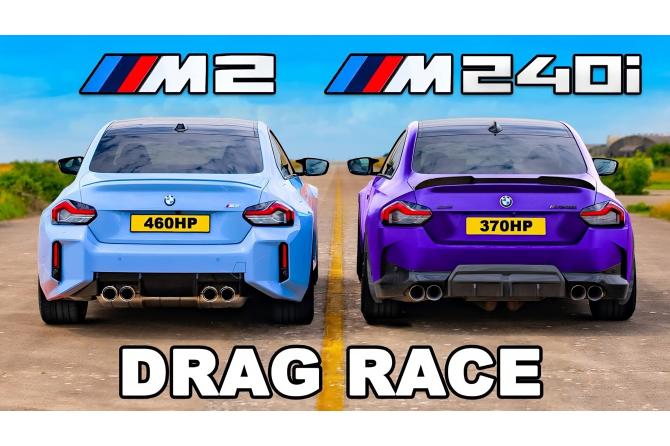 Πόσο ταχύτερη είναι η BMW M2 από την M240i;
