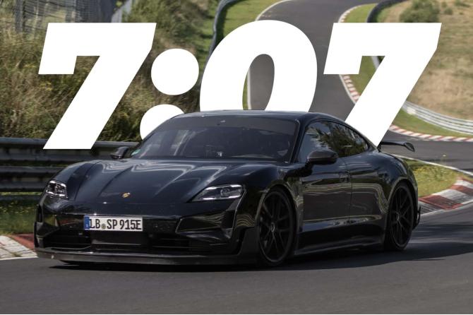 Η νέα Porsche Taycan GT έριξε τον χρόνο του Tesla Model S Plaid στο Nurbrurgring κατά 18sec