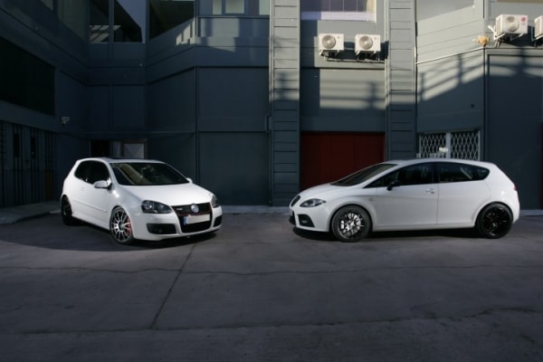 VW GOLF V GTi 4WD 526PS VS SEAT LEON CUPRA 4WD 653PS