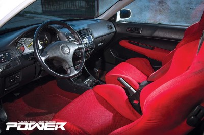 honda civic ek b18c interior