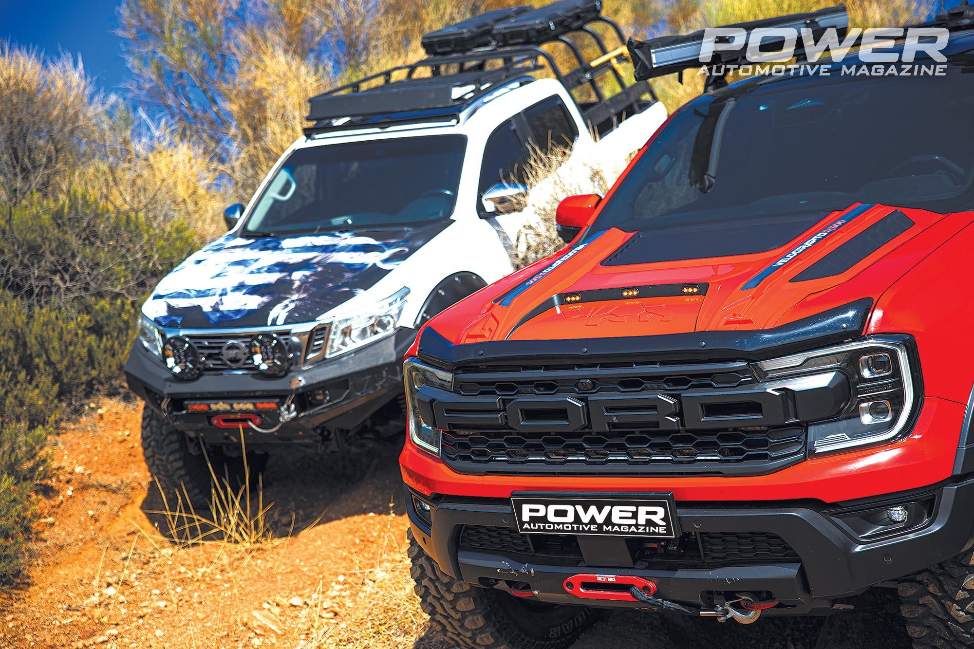 Ford Ranger Raptor 3,0lt V6 347Ps & Nissan Navara 2,3lt DCi 191Ps 