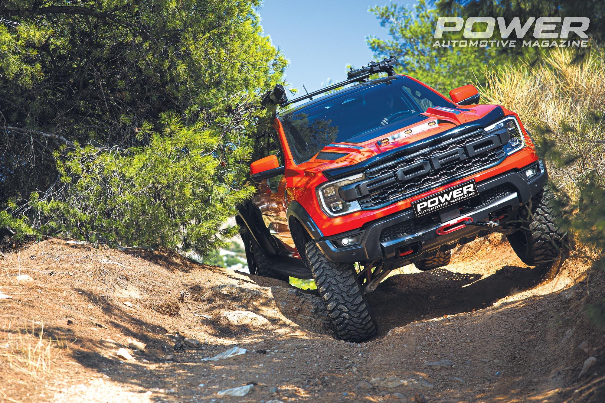 Ford Ranger Raptor 3,0lt V6 347Ps & Nissan Navara 2,3lt DCi 191Ps 