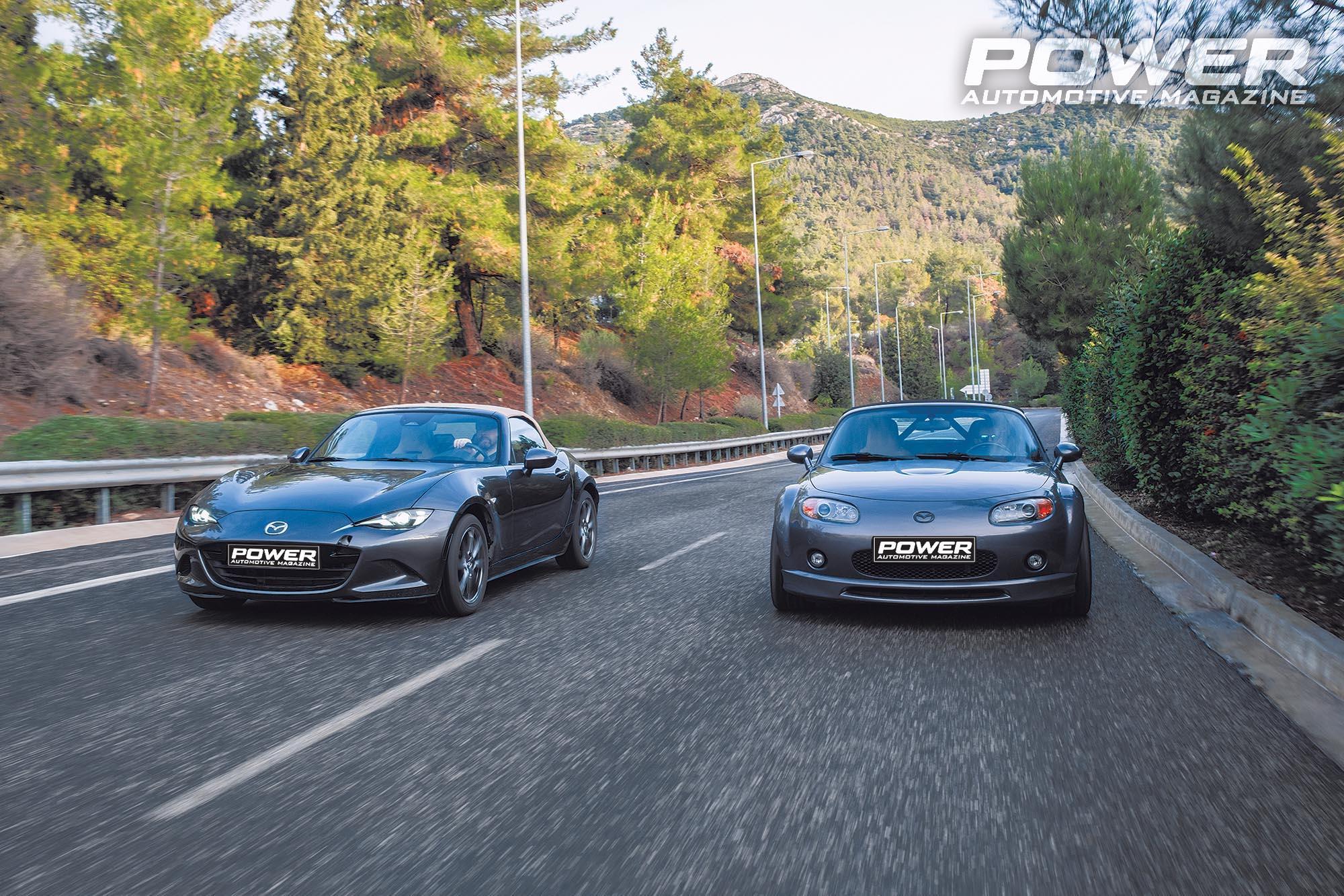 Mazda MX-5 NC 2.5 221Ps & MX-5 ND 1.5 130Ps