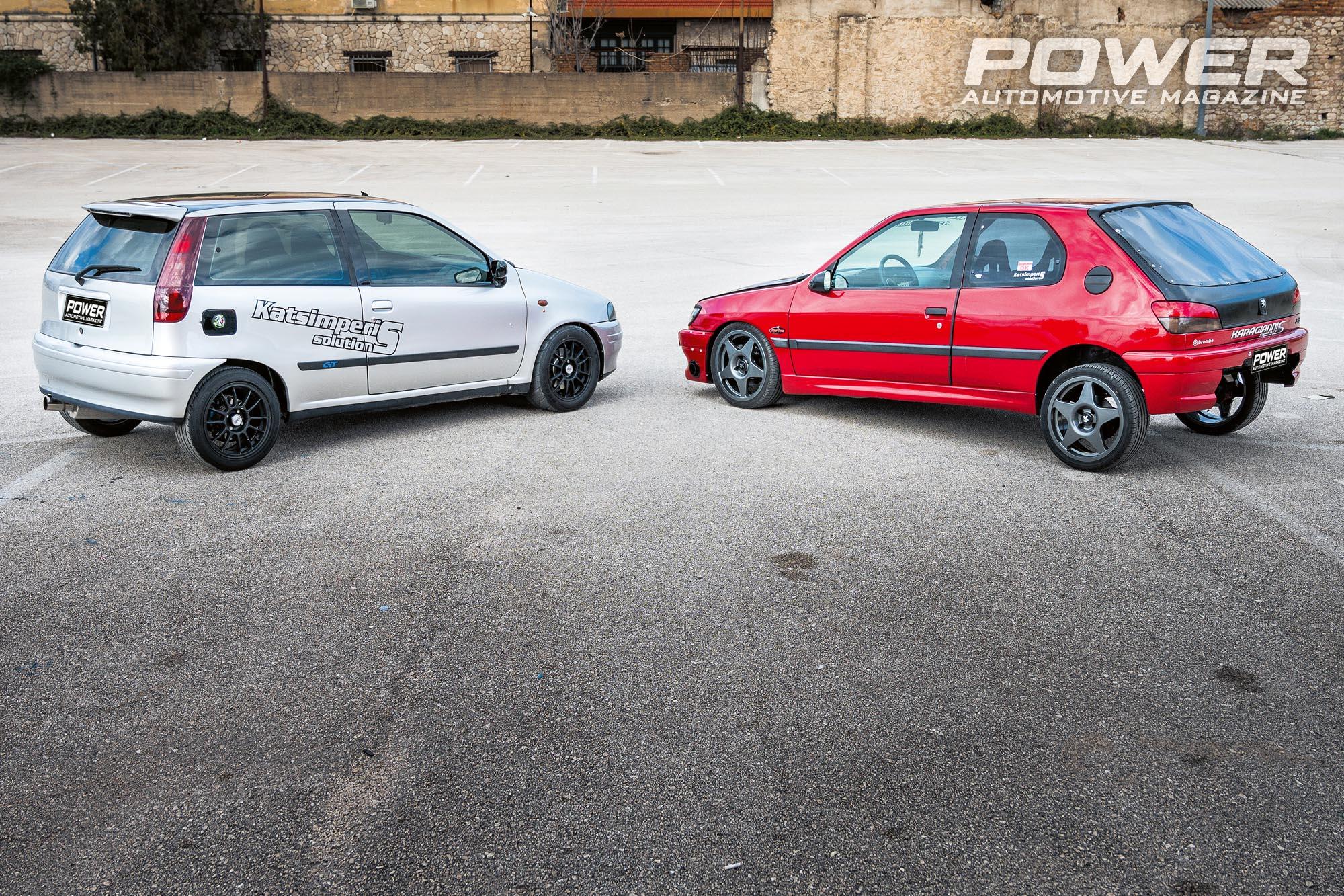 Fiat Punto GT 1.6 16v 504Ps & Peugeot 306 1.6 Turbo 523Ps 