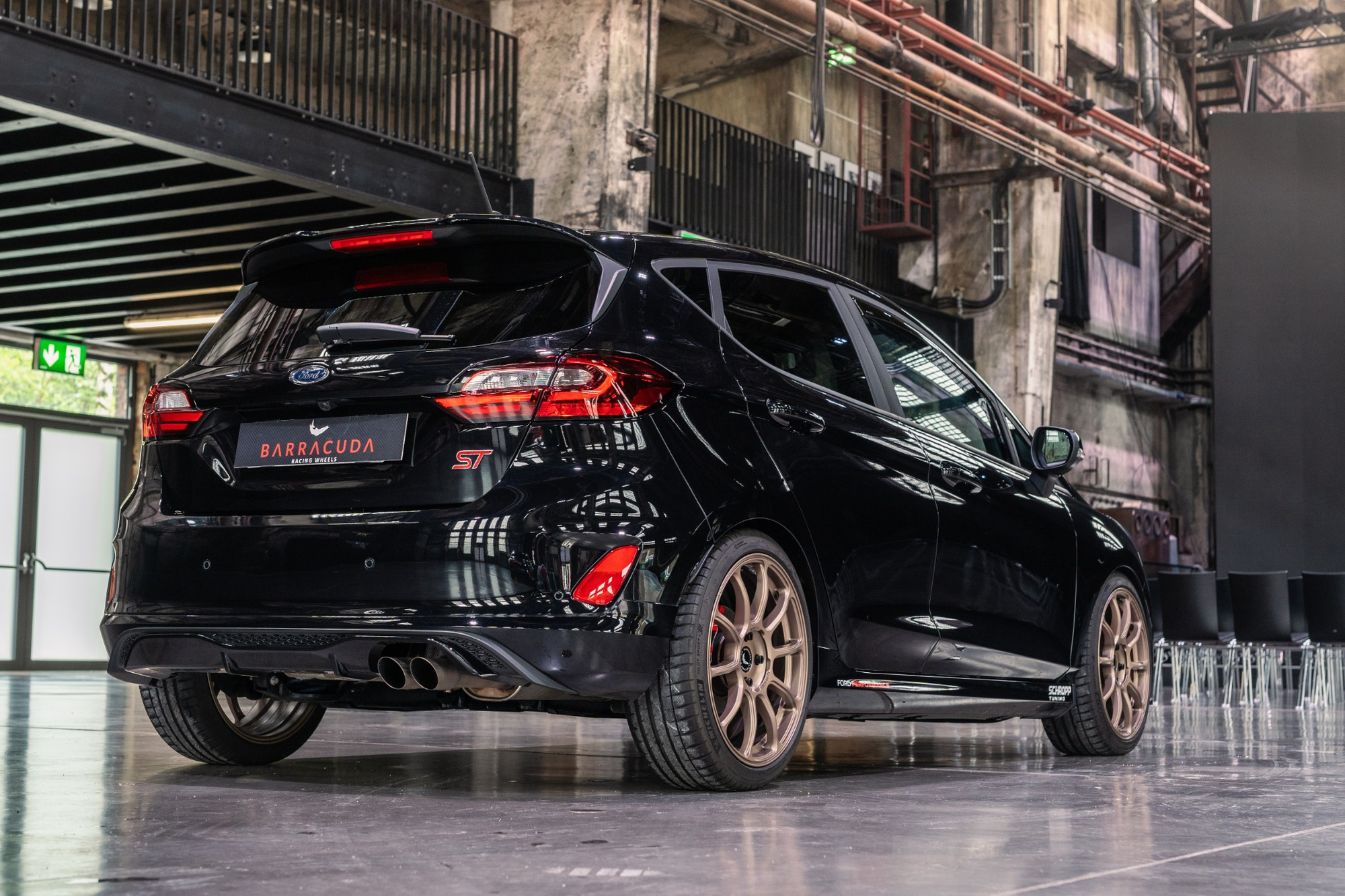 Ford Fiesta ST με ζάντες Barracuda Summa Ultralight 