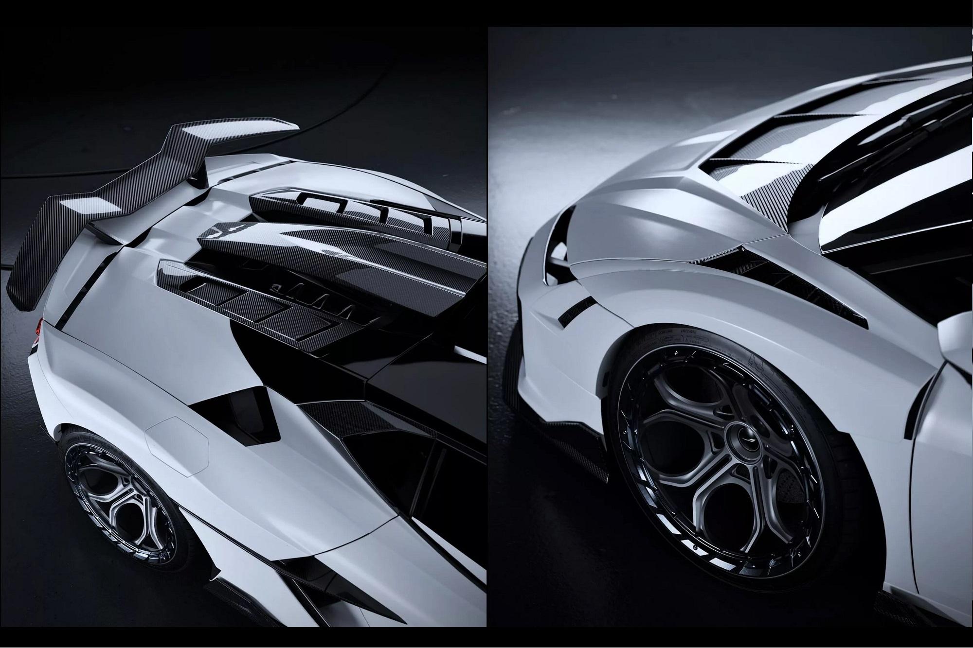 Η Lamborghini Temerario μεταμορφώνεται με το νέο wide-body kit της 1016 Industries 