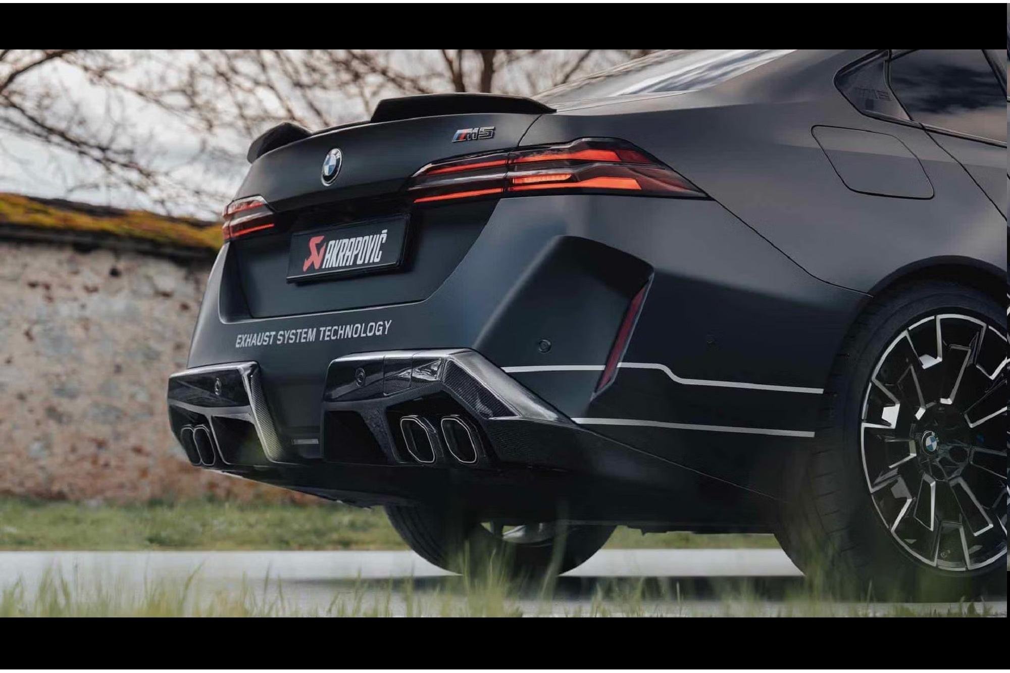 Εξάτμιση τιτανίου για την νέα BMW M5 από την Akrapovic 
