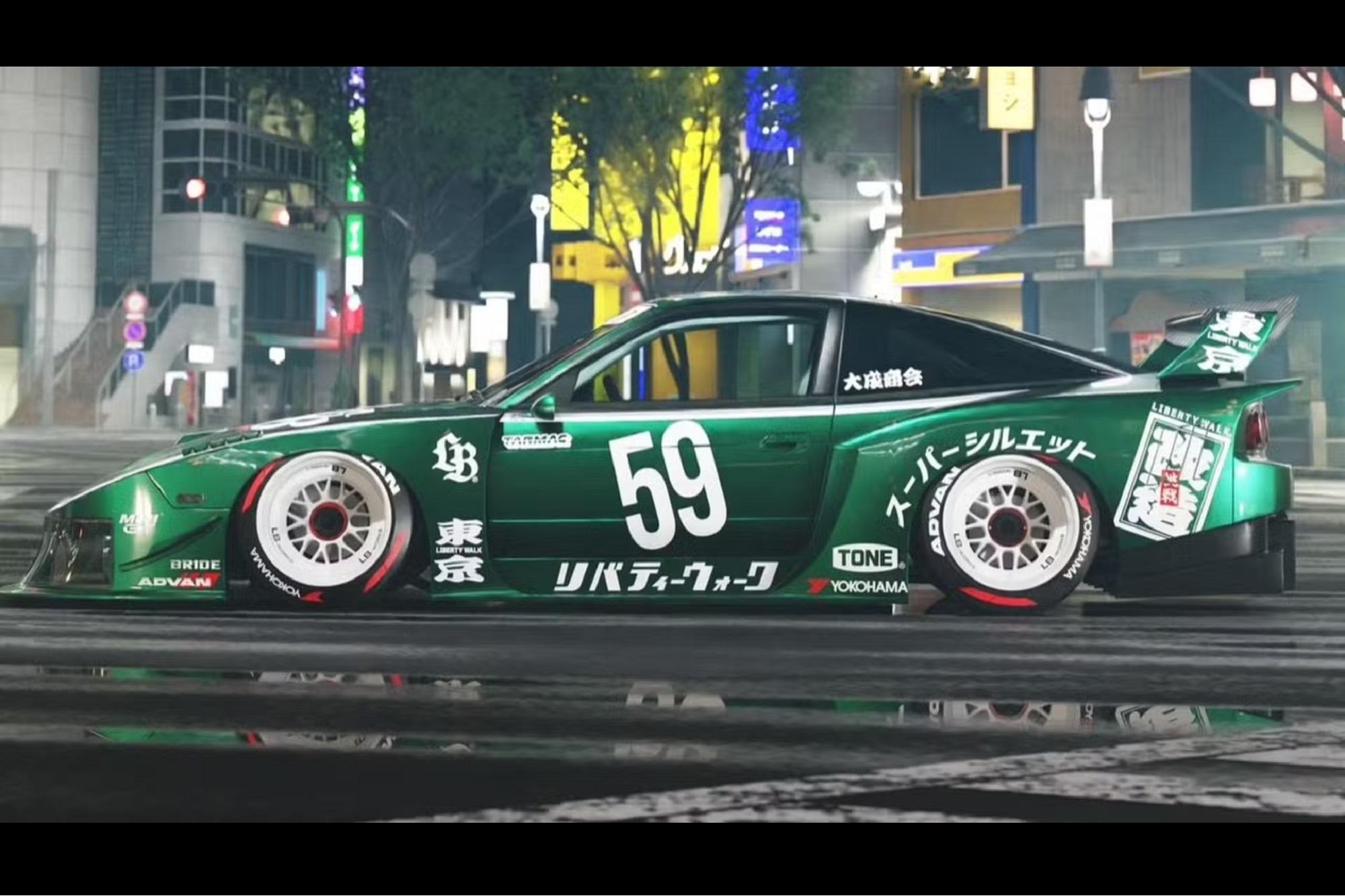 LIBERTY WALK 180SX — RAW ICON  